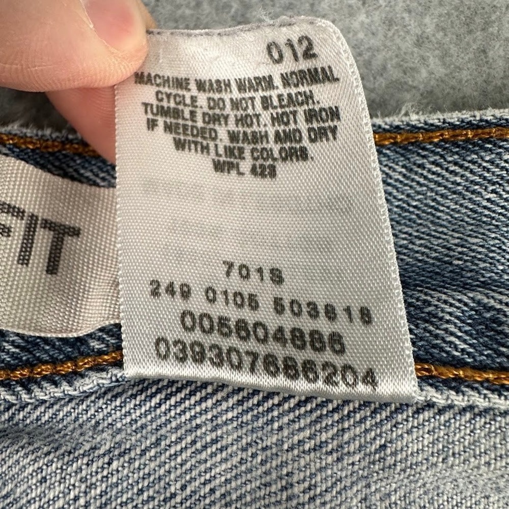 Vintage Y2K Levi's 560 Comfort Fit Mens Jeans 42x30 Light Wash Distressed Denim - Picture 4 of 11